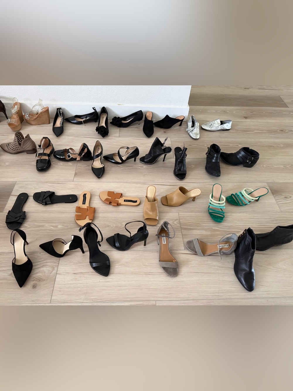Various Brands and styles. Sizes range from 5.5-6. $30 p/pair.Bundle and save!